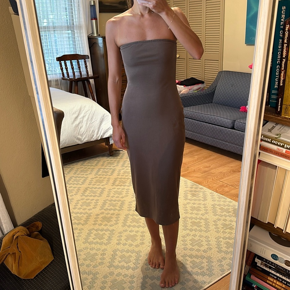 WeWoreWhat strapless dress